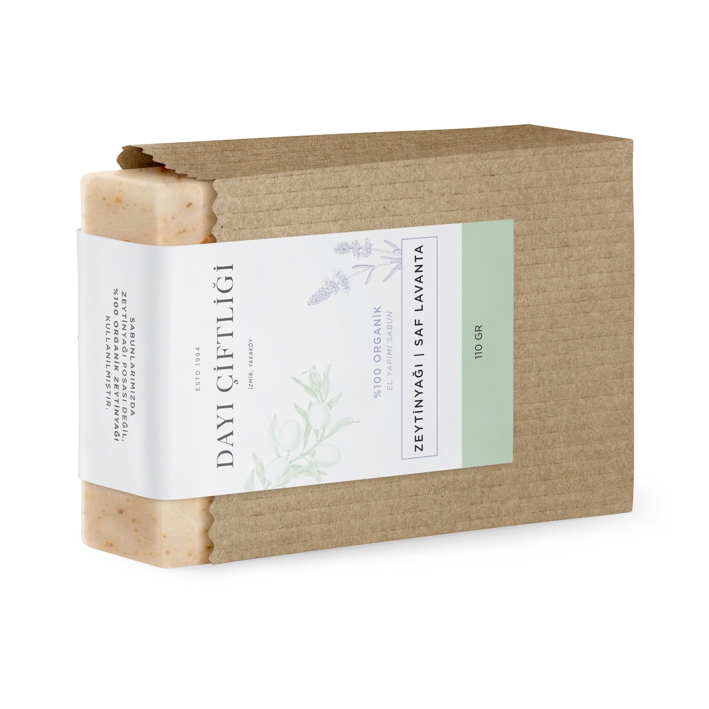 Organik Zeytinyağlı Lavanta Sabunu