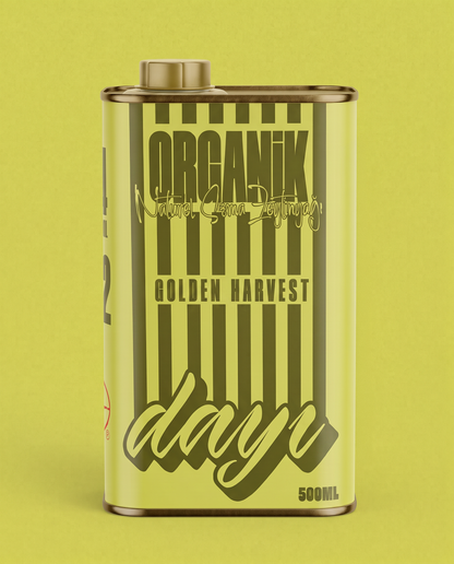 Baby Tin Yeşil- Organik Soğuk Sıkım Erken Hasat Zeytinyağı  - 175 ML