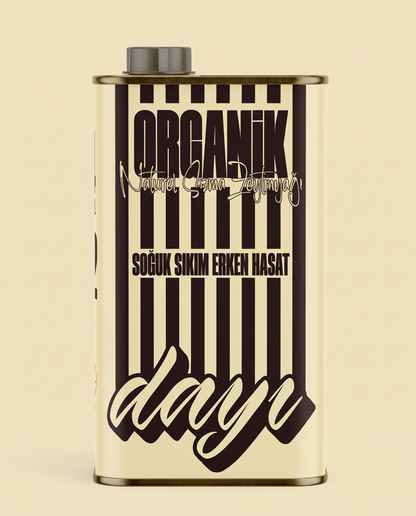 Baby Tin Bej - Organik Soğuk Sıkım Erken Hasat Zeytinyağı  - 175 ML