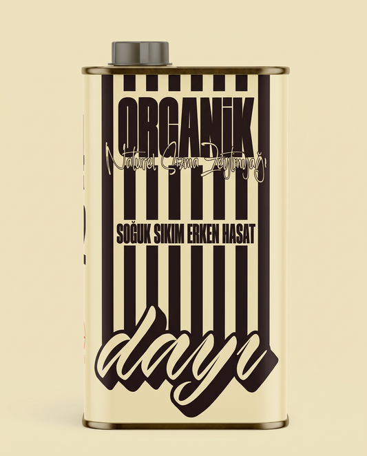 Baby Tin Bej - Organik Soğuk Sıkım Erken Hasat Zeytinyağı  - 175 ML